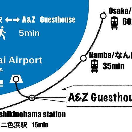 A&Z Guest House Kaizuka Екстериор снимка